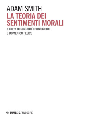 cover image of La teoria dei sentimenti morali